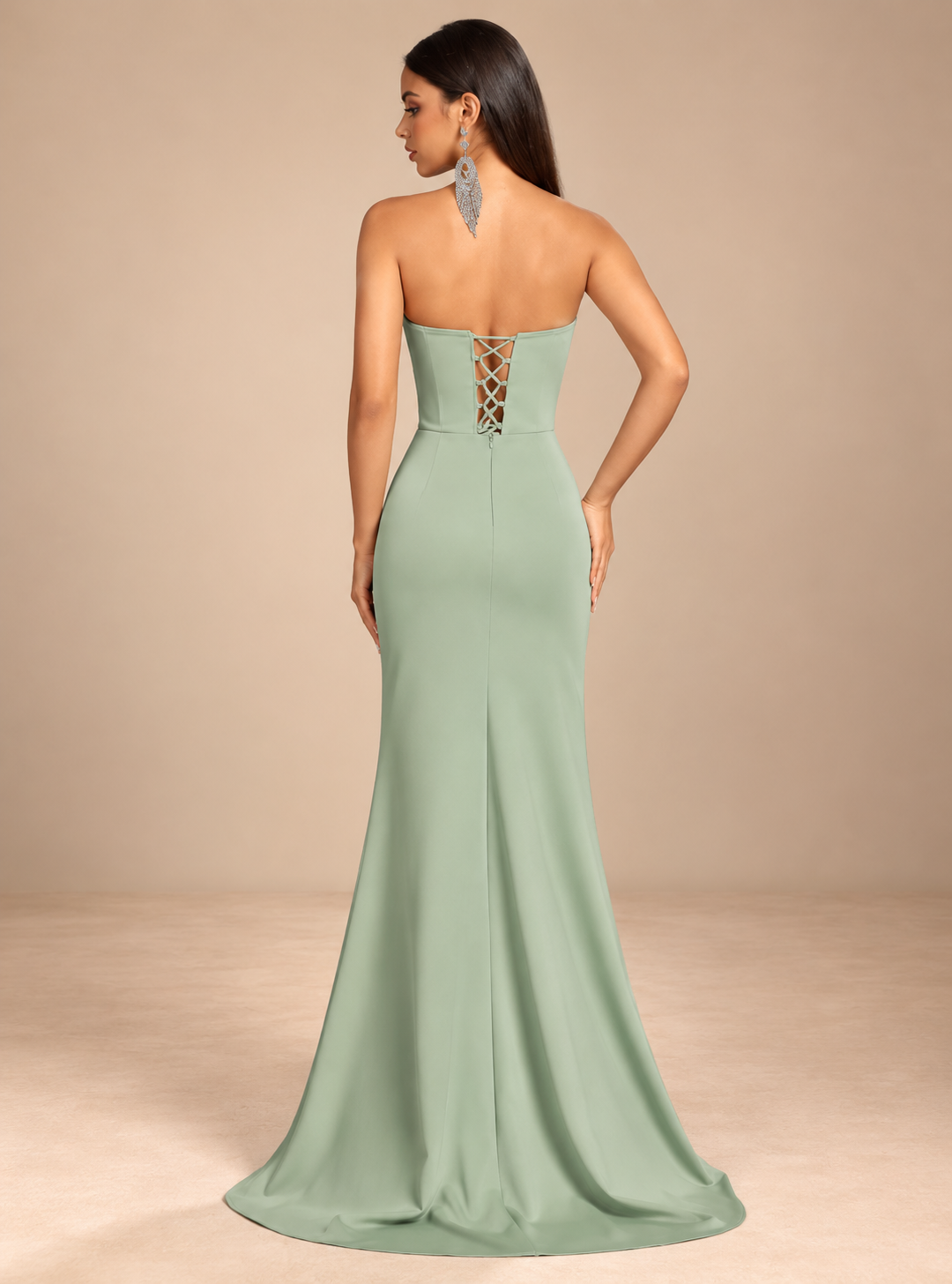 JADE CRYSTAL DRESS